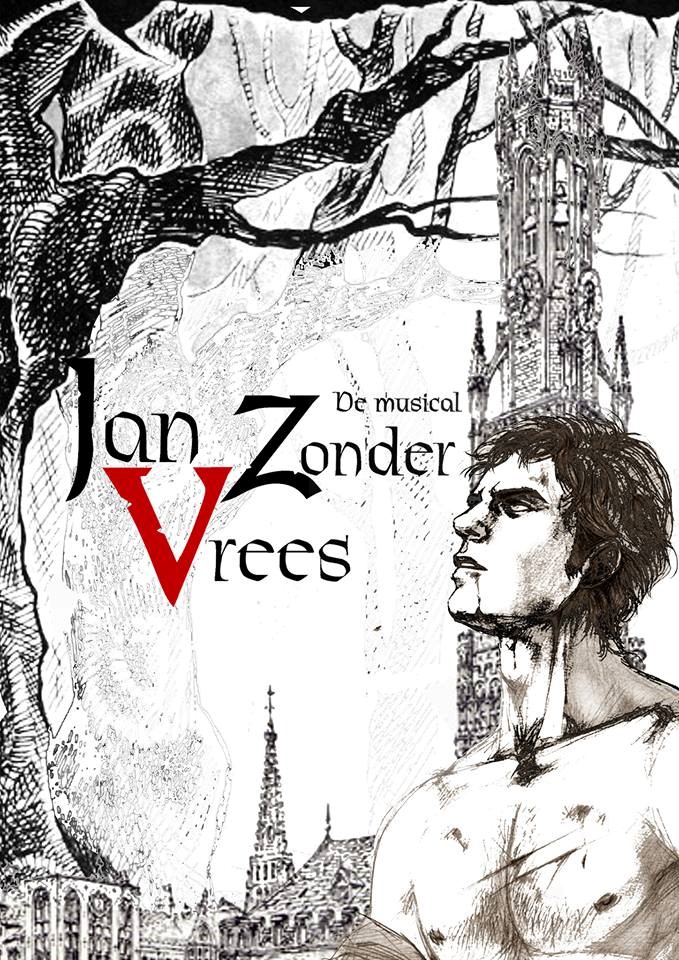 Poster Jan Zonder Vrees de musical
